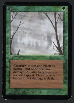 ***Alpha Fog*** MTG Alpha Magic Kid Icarus - Image 1