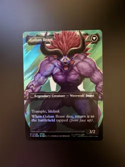 MTG Final Fantasy English Vincent Valentine Borderless 0528 Surge Foil - Image 2