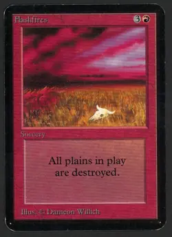 ***Alpha Flashfires*** MTG Alpha Magic Kid Icarus - Image 1