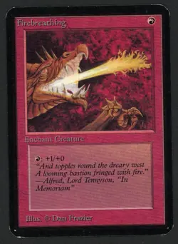 ***Alpha Firebreathing*** MTG Alpha Magic Kid Icarus - Image 1