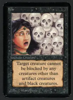 ***Alpha Fear*** MTG Alpha Magic Kid Icarus - Image 1