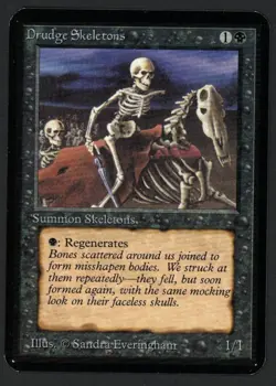 ***Alpha Drudge Skeletons*** MTG Alpha Magic Kid Icarus - Image 1
