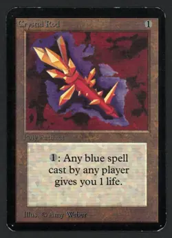 ***Alpha Crystal Rod*** MTG Alpha Magic Kid Icarus - Image 1