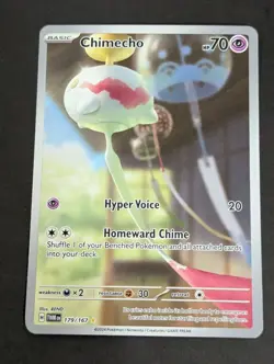 Chimecho - Illustration Rare SV06: Twilight Masquerade 179/167 NM Pokemon Card - Image 1