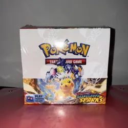 Pokemon TCG: Surging Sparks Factory Sealed Booster Box Expansion - Image 1