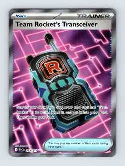 Team Rocket's Transceiver - Ascended Heroes 263/217 - Ultra Rare - NM - Pokemon - Image 1