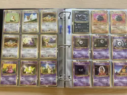 vintage japanese pokemon binder collection With Cards! - Image 4