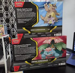 Pokemon TCG Mega Venusaur EX Premium Collection & Mega Kangaskhan EX Lot Sealed - Image 5