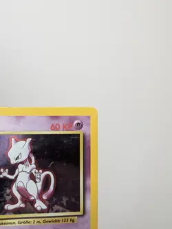Pokemon Mewtu (Mewtwo) 10/102 Base Set Holo Vintage WOTC LP German - Image 2