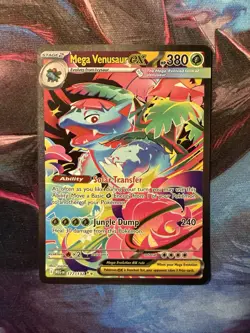 Pokemon 2025 Mega Evolution - Mega Venusaur EX 177/132 Secret Illustration Rare - Image 1