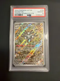 Magneton - 159 (Pokemon Center Exclusive) 159 ETBPROMO PSA 10 #159 - Image 1