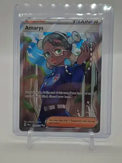 Pokemon TCG: 2025 Amarys 132/131- ULTRA RARE HOLO-Prismatic Evolutions - Image 1