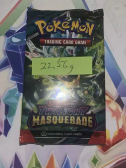 (VERY HEAVY) 22.56g Pokemon TCG Twilight Masquerade Booster Pack (SEALED)✅ - Image 2