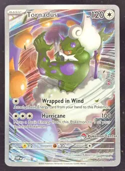 2023-25 Pokemon SV Black Star Promos - EN Promos #210b Tornadus Pokemon Center - Image 1