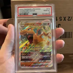 2022 POKEMON JPN SWORD & SHIELD VSTAR UNIVERSE #014 CHARIZARD VSTAR PSA 10 - Image 5