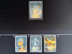 Pokemon Van Gogh Portrait Promo Lot - Pikachu, Charizard, Squirtle, Eevee - Image 1