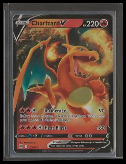 Pokemon TCG Charizard V 017/172 SWSH09: Brilliant Stars Ultra Rare,Holo NM/M - Image 1