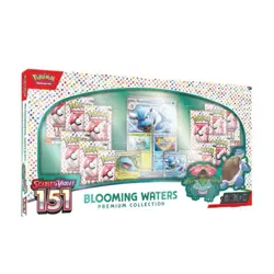 POKEMON TCG SCARLET & VIOLET 151 BLOOMING WATERS PREMIUM COLLECTION BOX SEALED - Image 1
