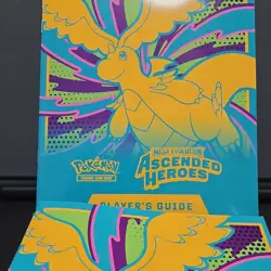 Pokemon TCG Mega Evolution Ascended Heroes Player's Guide Dragonite Blue Yellow - Image 2