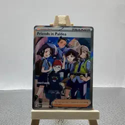 Pokemon Friends in Paldea 137/131 Paldea Ultra Rare Full Art Holo Trainer - Image 2
