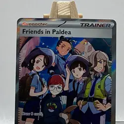 Pokemon Friends in Paldea 137/131 Paldea Ultra Rare Full Art Holo Trainer - Image 3