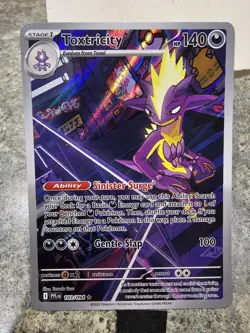 Toxtricity 103/094 Illustration Rare Phantasmal Flames Pokemon TCG Near Mint NM - Image 1