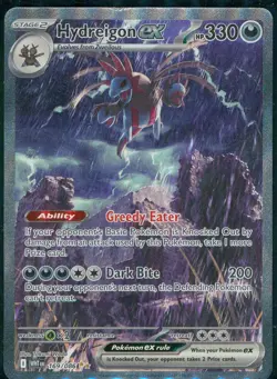 Pokemon TCG Hydreigon EX 169/086 White Flare Special Illustration Rare DMG - Image 4
