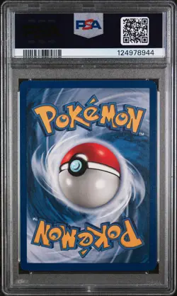 1999 POKEMON FOSSIL 1ST ED #7 HITMONLEE-HOLO PSA 8 - Image 2