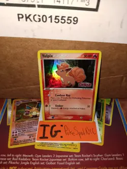 Pokemon 2007 Ex Power Keepers Vulpix Reverse Holo #69/108 NM-LP - Image 1