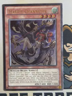 Harpie Channeler 1st Edition LTGY-EN035 Ultimate Rare YuGiOh! NM EURO - Image 3