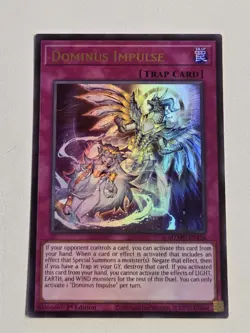 Dominus Impulse MZMU-EN126 Ultra Rare Yugioh Maze of Muertos 1st Edition Mint - Image 1