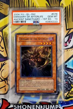 Yu-Gi-Oh! EMISSARY OF THE AFTERLIFE 1st Ed Ancient Sanctuary AST-076 PSA 10... - Image 1