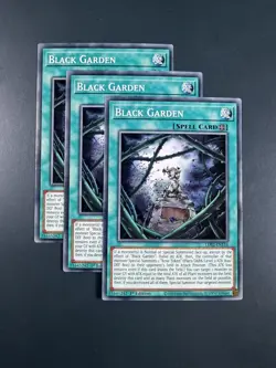 Yugioh - Black Garden X3 Playset - Common - LDS2 - 1st - Image 1