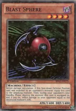 1x (LP) Blast Sphere - BP01-EN175 - Starfoil Rare - 1st Edition YuGiOh - Image 1