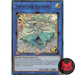 Yugioh Trickstar Divaridis SAST-EN049 Ultra Rare 1st Edition NM - Image 1