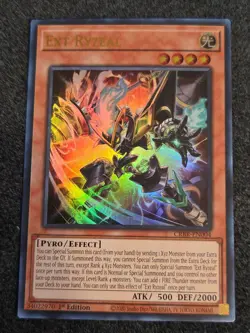 Yugioh Ext Ryzeal CRBR-EN004 Ultra Rare 1st Ed NM - Image 1