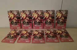 One Piece TCG PRB-02 Sleeved Pack Lot Of 10 English Premium Best Vol 2 Blister - Image 1