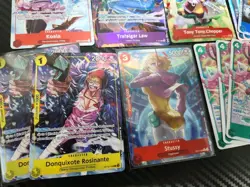 One Piece Rare English TCG Lot SR ALT Sealed Don Packs Bonney Law Chopper Uta - Image 2