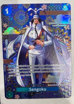 Sengoku (SP) OP07-046 One Piece TCG The Azure Sea’s Seven Foil (English) - Image 1