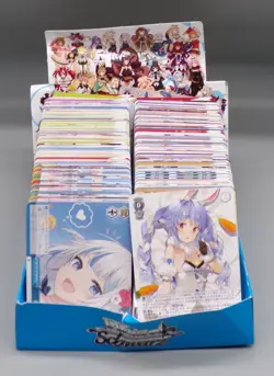 Japanese HOLOLIVE VOL 2 Weiss Schwarz TRADING CARD LOT Pekora GAWR GURA Waifu + - Image 1