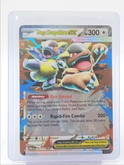 MEGA KANGASKHAN EX 2025 POKEMON MEGA EVOLUTION DOUBLE RARE 104/132 Q6588 - Image 1