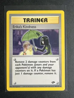 [NM] 2000 Pokemon Gym Challenge Erika's Kindness Unlimited 103/132 Rare - Image 1
