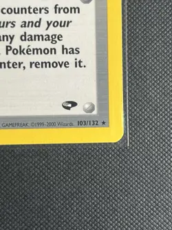 [NM] 2000 Pokemon Gym Challenge Erika's Kindness Unlimited 103/132 Rare - Image 3