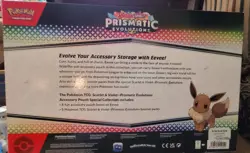 Pokemon TCG Prismatic Evolutions Accessory Pouch Special Collection Box Sealed - Image 2