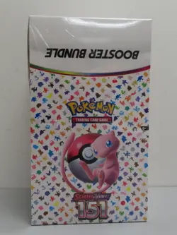 2023 Pokemon Scarlet & Violet 151 Factory Sealed Booster Bundle Display Box (e) - Image 1