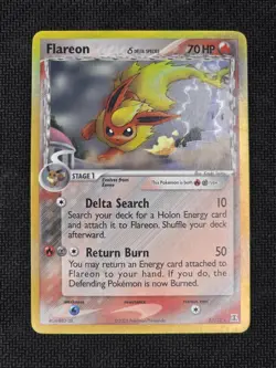 2005 Pokemon EX Delta Species Flareon Reverse Holo #5/113 - Image 1