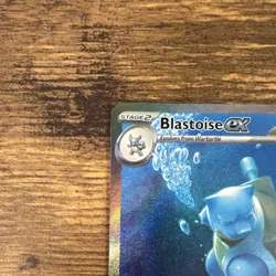 Pokemon Blastoise ex 200/165 Special Illustration Rare Scarlet Violet 151 NM! - Image 2