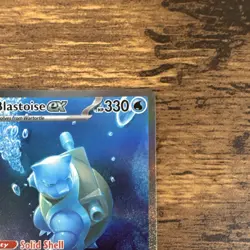 Pokemon Blastoise ex 200/165 Special Illustration Rare Scarlet Violet 151 NM! - Image 3