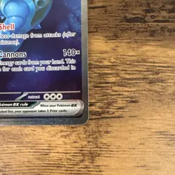 Pokemon Blastoise ex 200/165 Special Illustration Rare Scarlet Violet 151 NM! - Image 5