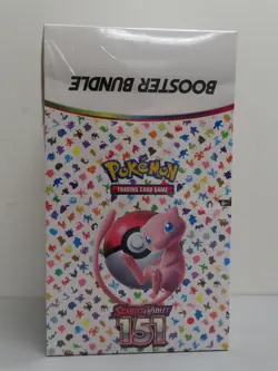 2023 Pokemon Scarlet & Violet 151 Factory Sealed Booster Bundle Display Box (d) - Image 1